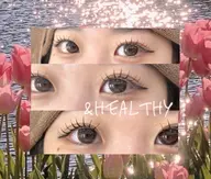 【期間限定】＆Healthy120本¥5500エクステ&パーマでぱっちりデザイン👀