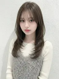 【人気No.1👑】盛れる顔まわりcut✂️+透明感ケアカラー🫧+ケアTR✨¥16000→¥9500