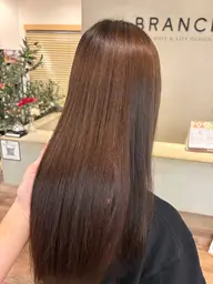 艶髪にしたい方は絶対これ!カット+髪質改善ストレート