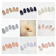 【🔰練習モデル/オフなし】大人可愛い美爪に✨ワンカラー＋petitデザイン♡オフィスネイル🧚ベースパラジェル使用✨