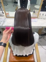 カット+フローディア髪質改善カラー