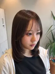 【🩷ྀི時短・うねり解決】前髪カット+前髪縮毛矯正