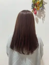 人気No.1🌼【ツヤ・まとまり・透明感を叶える美髪メニュー 】🌼 カット+艶カラー+髪質改善トリートメント