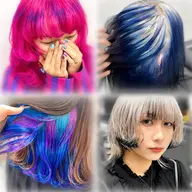 【🧚自分だけの魅力が創れる🪄︎︎】⌇2ケアブリーチで自由に楽しむデザインカラー🎨⌇整えカット+トリートメント付