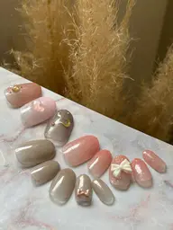 シンプルグラデーション定額+ワンポイント付き