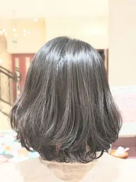 お手入れ楽々カット+似合わせパーマ
