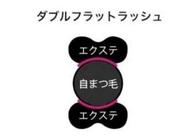 持続力🆙LEDダブルフラットラッシュ上120本(60束)¥6580140本(70束)¥7580