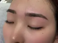 アイブロウwax+間引き+眉メイク仕上げ