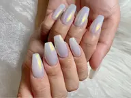 オフあり🌙ハンドミラーネイル💅🏻🪄