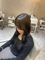 cut + treatment 🌙🤍