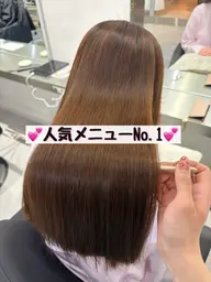 〖💕人気メニューNo.1💕〗カット＋カラー＋AMASIA3stepトリートメント