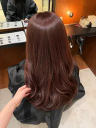 【🩷暖色カラー🍓】𝒐𝒏𝒆 𝒄𝒐𝒍𝒐𝒓➕ 𝑨𝒖𝒋𝒖𝒂シャンプートリートメント付き✨✨
