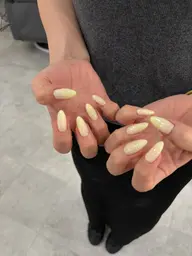 【hand】ワンカラー、ラメグラデーション（ケアオフ込み）
