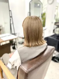 【セットでオシャレ最先端に】 🩵外ハネボブ➕髪質改善トリートメント