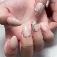 🧸【Hand】オフあり シンプルオフィス+チップ長さだし1本
