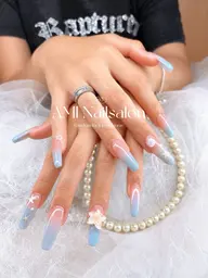 🌺夏☀️海🌊ハワイ🌺ハンドネイル🌟オフ、ケア込み(自爪)✨チップ長さだし(追加料金あり)ロングまで