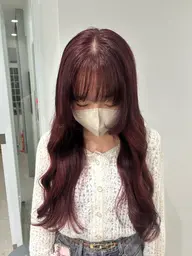 【ミニモ学割限定menu☀︎】ブリーチなしWcolor..🎀
