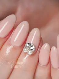 ビジュー付き💎ワンカラー(オフ込)