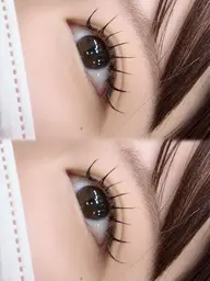 オフありシングルまつげエクステモデル
