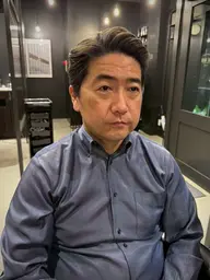 💇‍♂️刈り上げないサイドパートスタイル💇/広尾駅/南麻布/スキンフェードカット/海外ヘア/イケオジヘア/