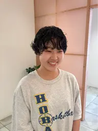 【ショート】カット+パーマ🌼*・
