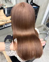 ダブルカラー💜 ケアブリーチ+うる艶トリートメント✨