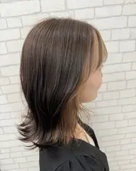 カット➕ケアカラー➕ハイライト、インナー🦄(プラス料金でトリートメントご利用可🙆🏻‍♀️)