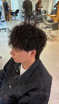 【メンズ限定‼️】カット+デザインパーマ