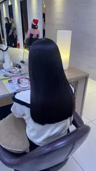ブリーチなしワンカラー🧡➕4stepトリートメント🧴🫧