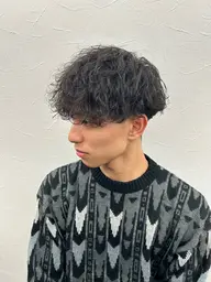 🩵カットパーマ