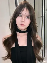 ♡ブリーチなしダブルカラー+髪質改善🐈⬛♡ダブルカラーと髪質改善で、柔らかくまとまる美髪