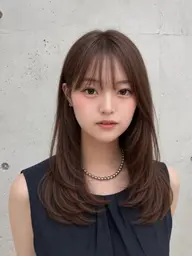 レイヤーカット×ブラウン ベージュカラー🥣🤎
