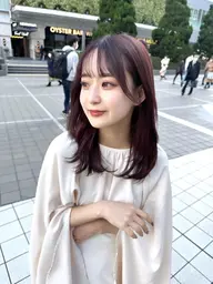 【💖ミニモ限定💖】朝限定カット＋透明感カラー＋艶トリートメント付き5000円