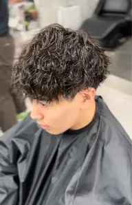 💈カット+ツイストスパイラルパーマ🧑🦱