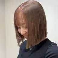 《☀️ブリーチonカラー☀️》ブリーチでハイトーン、透明感のあるカラー💡