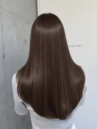 《艶ブラウンカラーにしたい方》🤎艶カラー+4stepトリートメント🤎