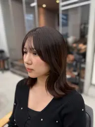🤍前髪(顔周り)縮毛矯正 🪽+前髪カット+超音波トリートメント