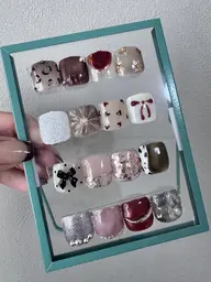 定額デザインフットネイル