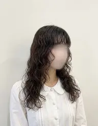 ( 🪽骨格似合わせセット ) 小顔カット+パーマ+浸透Treatment
