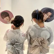 【夏限定】浴衣着付け＋ヘアセット