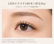 新メニュー登場🌟【‼️美眉Wax+間引き+LEDエクステ 100本‼️】オフ代別⚠️補足説明 必ず確認お願いします。
