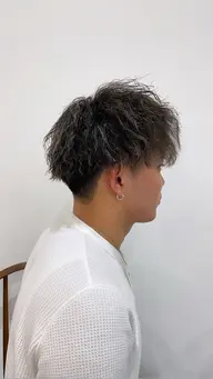 【🪐ミニモ限定🪐】カット+パーマ+ハイライト(メッシュ)