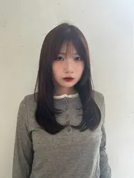 ワンカラー➕髪質改善treatment🫧