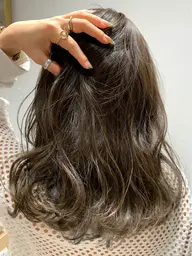 グレイカラー(白髪染め)リタッチ🎀＋ヘッドスパ💠