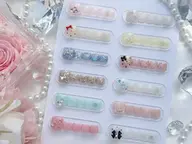 フットワンカラー親指1本アートデザイン