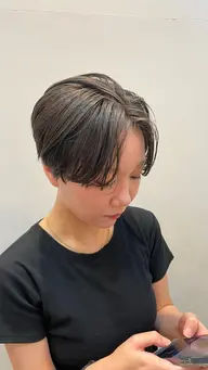 🍀似合わせショートカット🍀 【2cm以上切らせて頂ける方のみ】