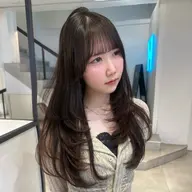 【大人気!全体レイヤーカット♡】韓国・網紅レイヤーカット✖︎セラミドトリートメント