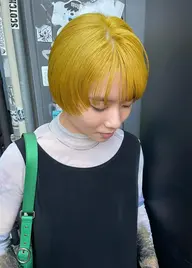 限定ラストカット+ダブルカラー👫トリートメント付き🥳メンズ/ハイトーン/ミルクティ/