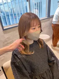 ✨💕【👩前髪の癖が気になる女性必見👩】前髪縮毛+似合わせカット(+3500でカラー追加も🆗)💕✨