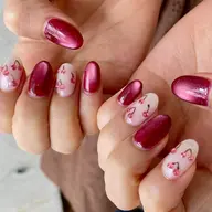 《デザイン》LUNIアートセレクト🎨🌷2〜4本/お好きなデザイン選べます/オフ込み/カラーパーツ変更可